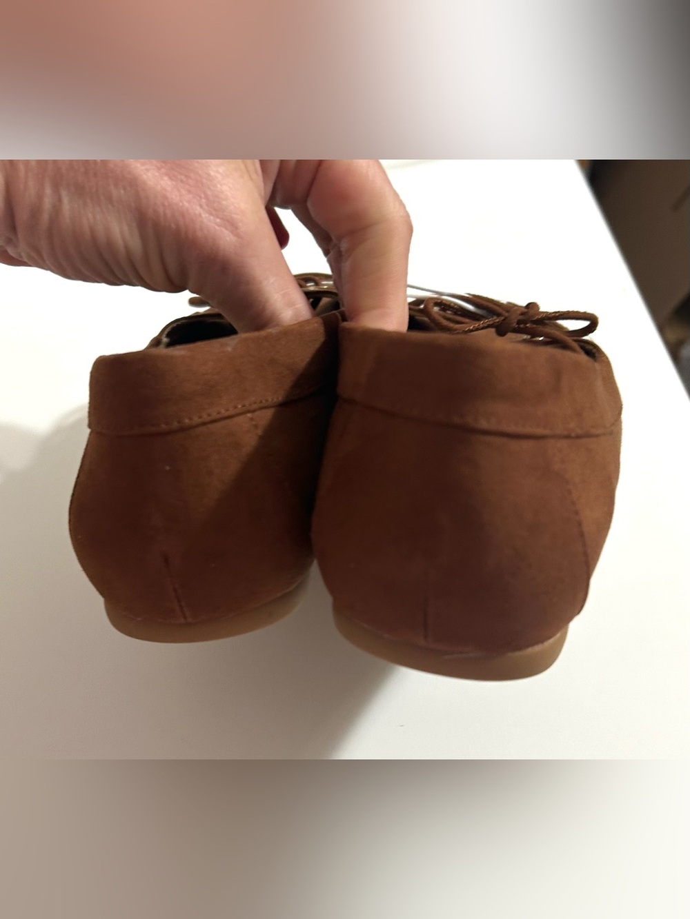 NWT Women’s Brown Suede J. Crew Boat Shoes - Picture 2 of 11